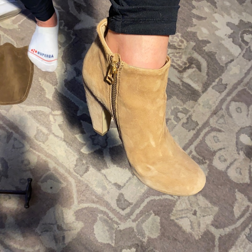 Steve Madden suede ankle boots